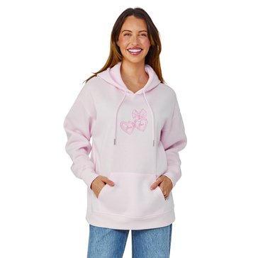 No Comment Women's Oversized Embroidered Boyfriend Hoodie