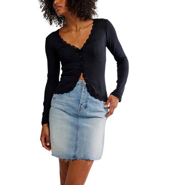 Free People Women's Big Love Cardigan Knit Top