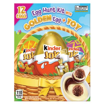 Kinder Easter Golden Egg Joy, 12-Piece