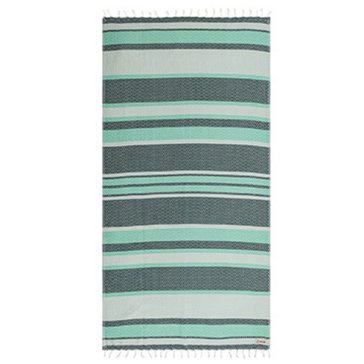 Sand Cloud Jade Dobby Stripe Beach Towel