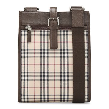 Burberry Jacquard Crossbody Bag