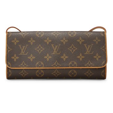 Louis Vuitton Monogram Pochette Twin Gm Bag