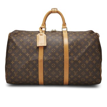 Louis Vuitton Monogram Keepall 50 Bag