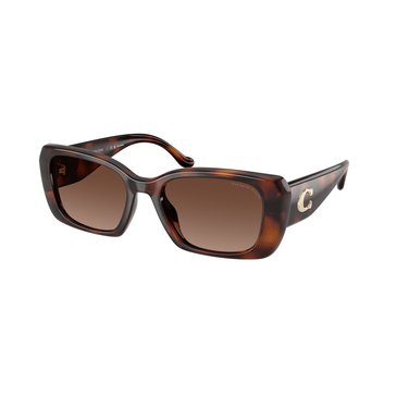 Coach Women's Square Polarized Sunglasses