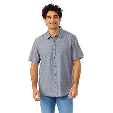 Thomas Sterling Men's Short Sleeve Four Way Stretch Shirt
