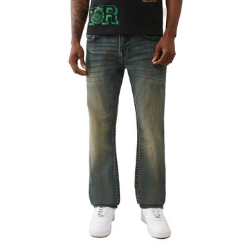 True Religion Men's Ricky Big T Flap Jeans