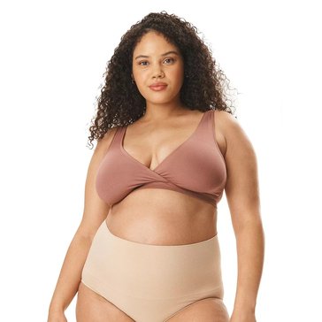 Motherhood Women's Cotton Wrap Bra, 2-Pack