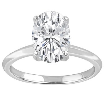 Evolv. 2 cttw Lab Grown Diamond Oval Cut Solitaire Ring