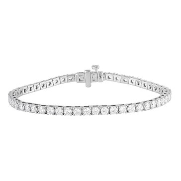 Evolv. 5 cttw Lab Grown Diamond Tennis Bracelet