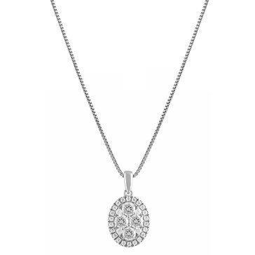 3/4 cttw Diamond Fashion Round Pendant