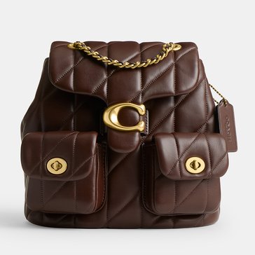 COACH Quilted Leather Tabby Backpack