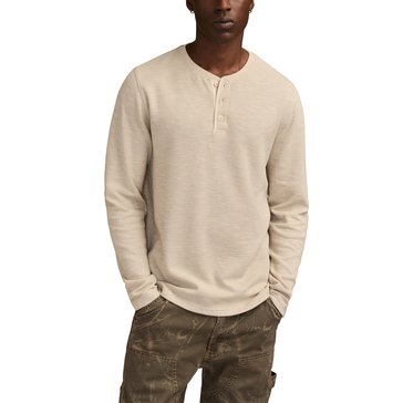 Lucky Brand Men's Duofold Henley Shirt