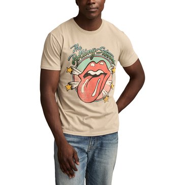 Lucky Brand Men's Rolling Stones Stars Graphic Tee