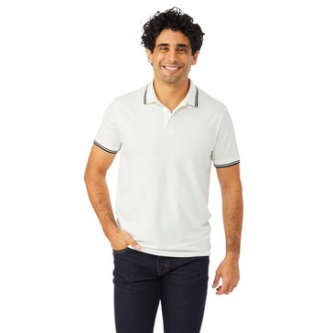 Eight Bells Men's Short Sleeve Tipped Performance Polo 