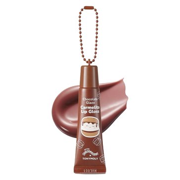 TONYMOLY Squishmallow Carmelita Chocolate Glaze Lip Gloss