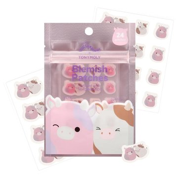 TONYMOLY Squishmallow Friends Hydrocolloid Blemish Patches