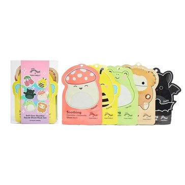 TONYMOLY Squishmallow 5-Pack Slumber Squad Mask Set
