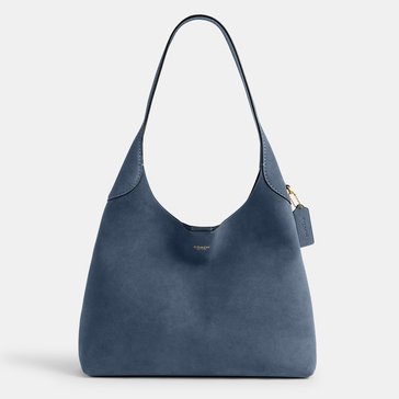 COACH Suede Brooklyn Shoulder Bag 34