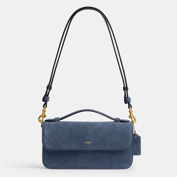 COACH Suede Elora Top Handle Crossbody Bag