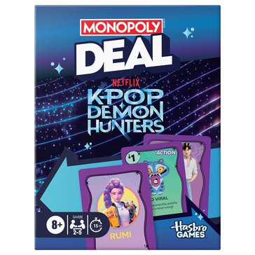 Monopoly Deal K-Pop Demon Hunters Game