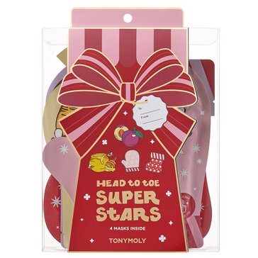 TONYMOLY Squishmallow Head to Toe Superstars 5-Piece Mask Set
