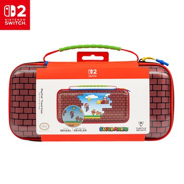 Turtle Beach PlayTrek Mario Bricks Travel Case for Nintendo Switch 2