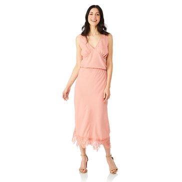 Yarn & Sea Women's Lace Bottom Skirt