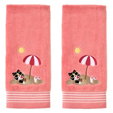 Saturday Knight Buried Cat Hand Towel