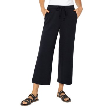 Liverpool Women's Pull-On Wide Leg Crop Trousers
