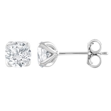 True Brilliance 1 cttw Lab Grown Diamond Stud Earrings