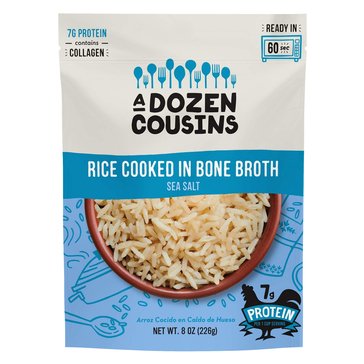 A Dozen Cousins Ready to Eat Sea Salt Rice, 8oz