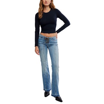 Free People Women's Protagonist Long Sleeve Shirt