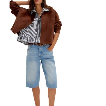 Free People Women's Bailey Striped Shirt