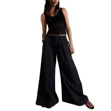 Free People Women's Julien Wide Leg Chino Pants