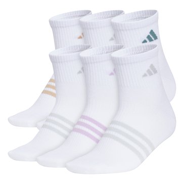 Adidas Women's Superlite 3.0 Quarter Socks, 6-Pack