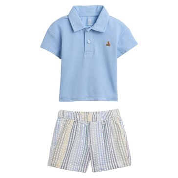 Gap Baby Boys Pique Polo Short Set