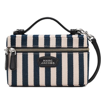 Marc Jacobs The Stripe Canvas Everyday Logo Vanity Bag