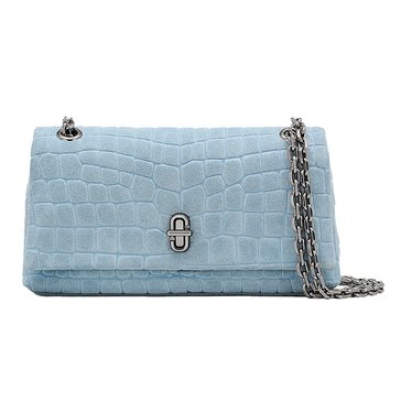Marc Jacobs The Dual Chain Suede Croc Mini Bag