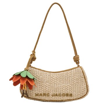 Marc Jacobs The Shoulder Summer Woven Charm Bag