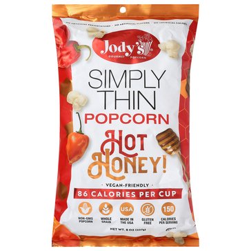 Jodys Popcorn Hot Honey Popcorn, 8oz