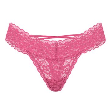Victoria's Secret Women's Sophia Lacie Strappy Cotton Thong
