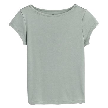 Gap Big Girls' Cap Sleeve Fitted Tee