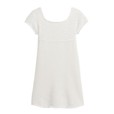 Gap Big Girls' Short Sleeve Crochet Dress