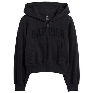 Gap Big Girls' 1969 Logo Full Zip Hoodie