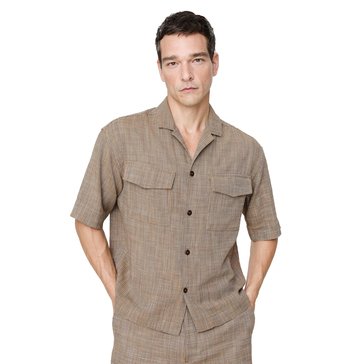 Banana Republic Men's Resort Cotton 2-Pocket Shirt