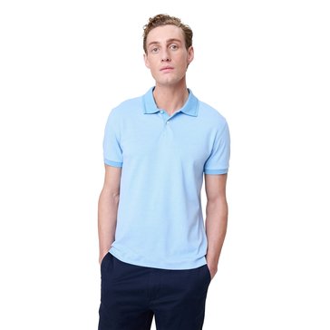 Banana Republic Men's Striped Lux Touch Polo
