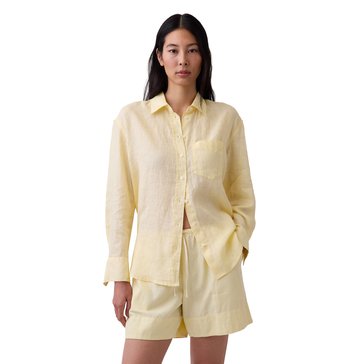 Gap Women's Relaxed Linen Shirt