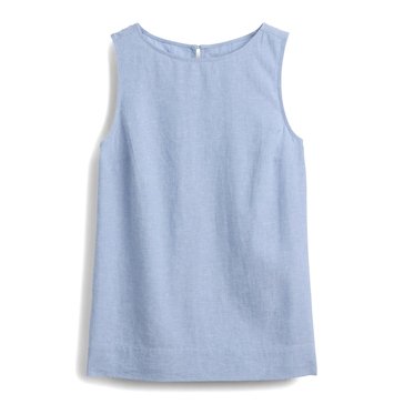 Gap Women's Longline Shell Linen Shirt