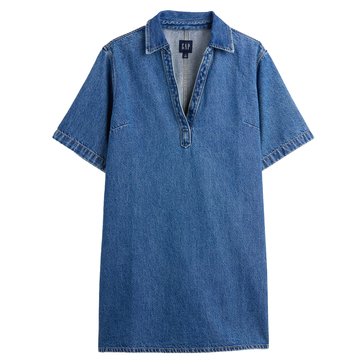Gap Women's Denim Popover Dress