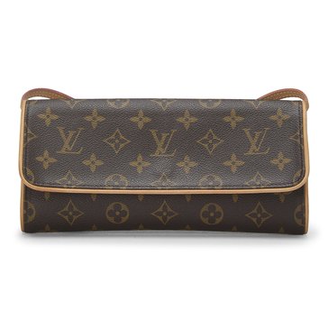 Louis Vuitton Monogram Pochette Twin Gm Bag